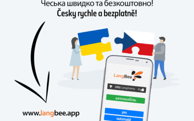 Ukrajinci se mohou zdarma učit češtinu s aplikací LangBee